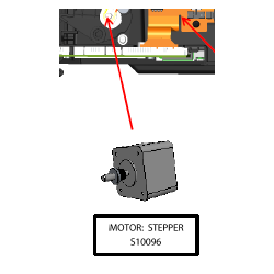 MOTOR A PASOS PARA IMPRESORA EVOLIS