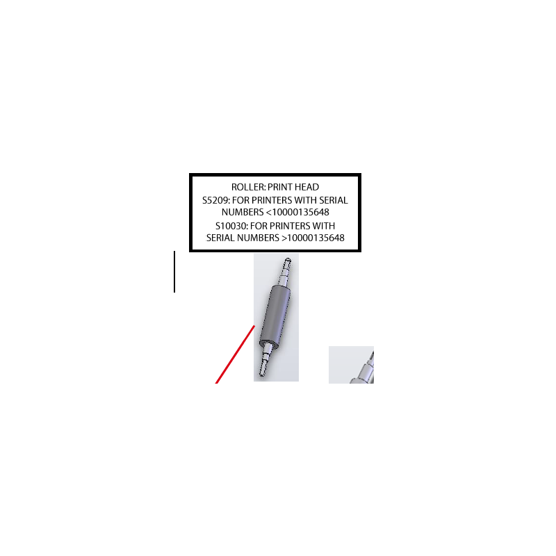 RODILLO CABEZAL DE IMPRESION