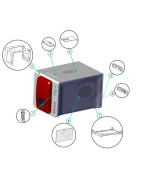 Refacciones Evolis | Lista de partes Zenius en México