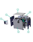 Refacciones Módulo de laminación Evolis CLM | Lamination 10212